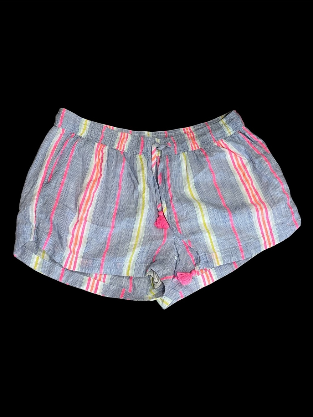 Vineyard Vines Linen Striped Shorts